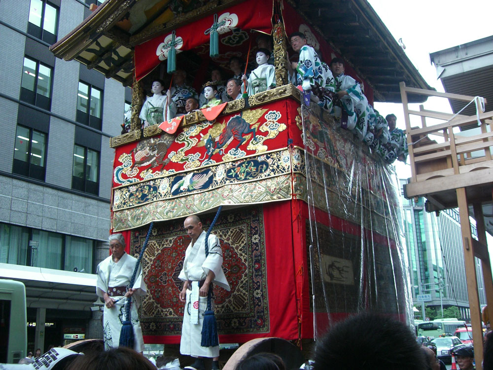 祇園祭鉾建